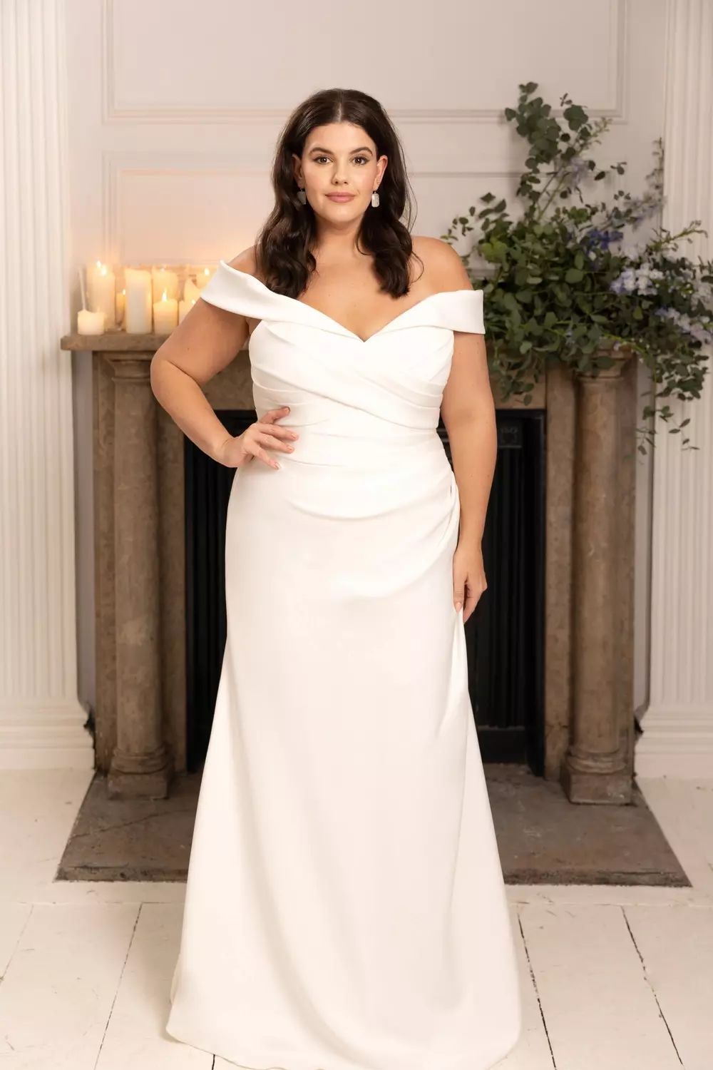 True Bride Curves Monroe TCW472 wedding dress