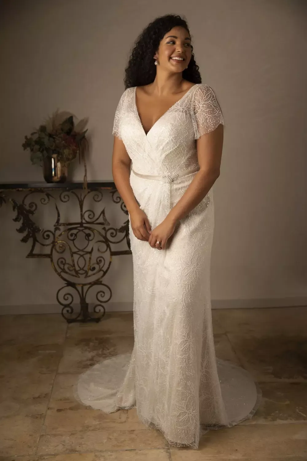 True Bride Curves Noelle TCW430 wedding dress