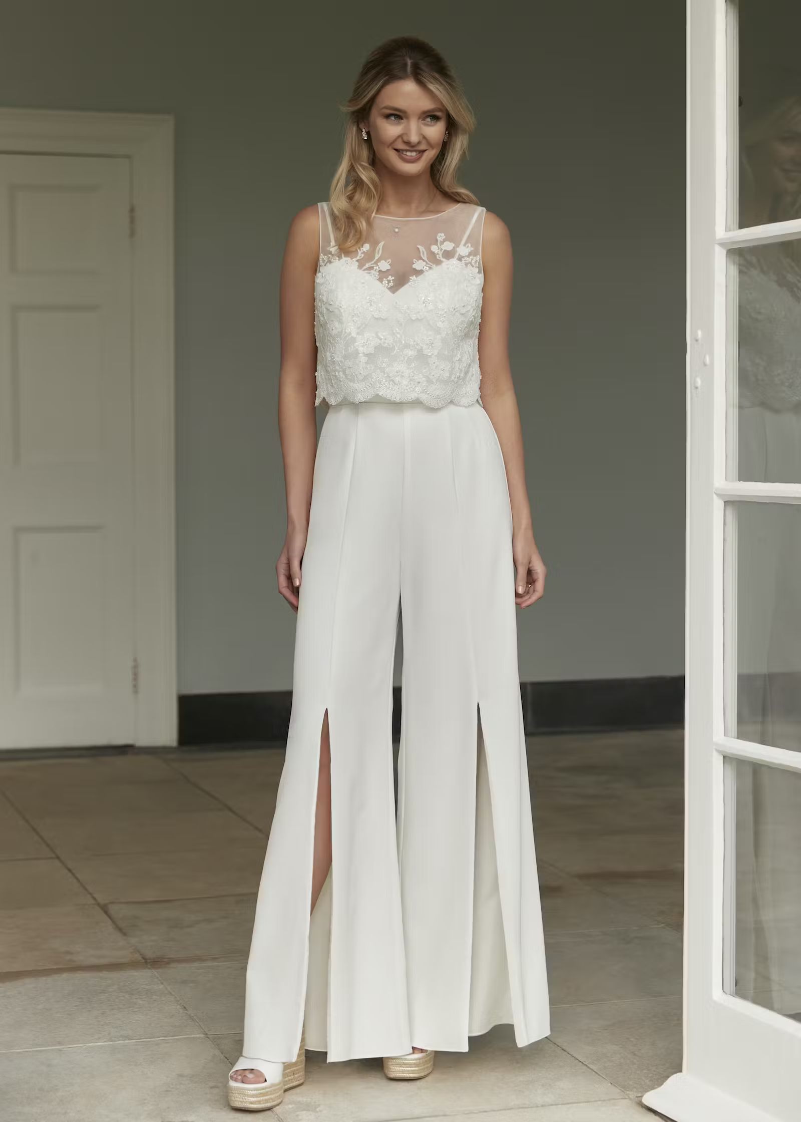 Romantica Tilly Bridal Jumpsuit wedding outfit