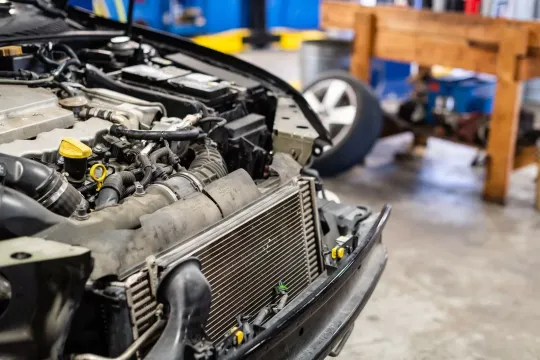 A vehicle at our repair shop| Texas Automotive Performance
