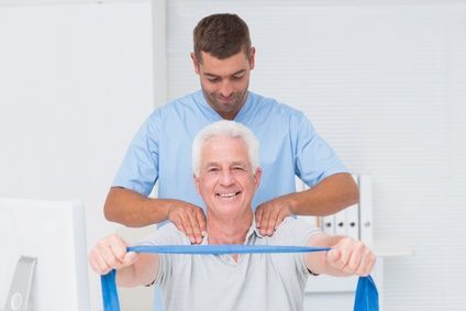 doctor making massage