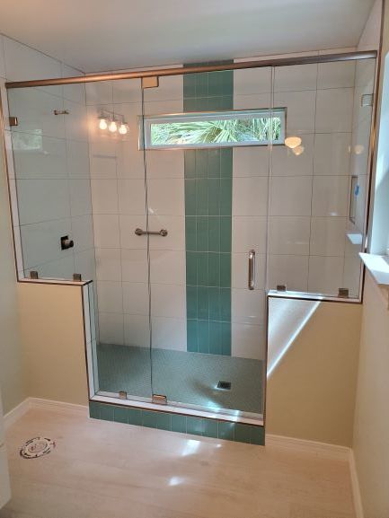 glass shower door installation