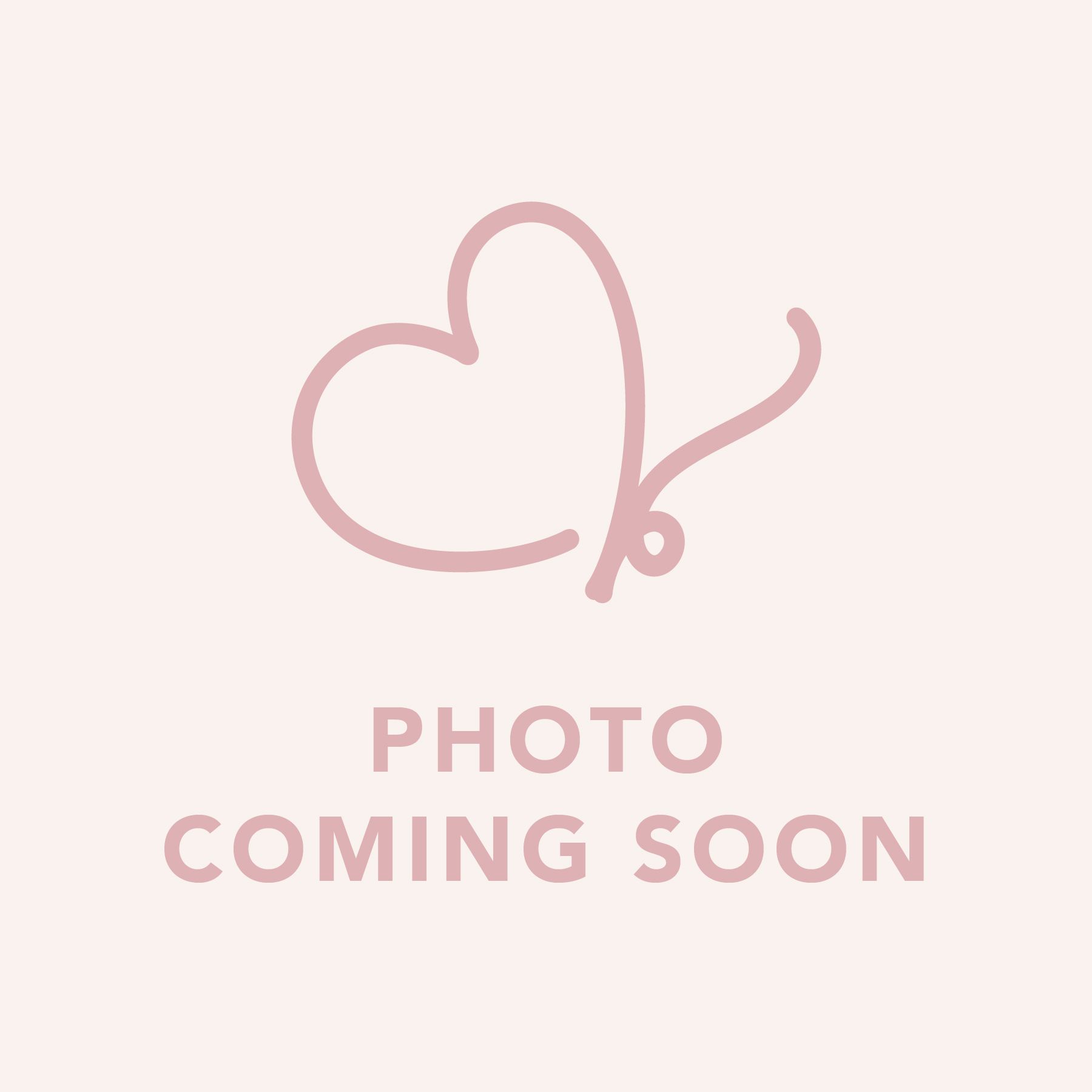 Pink heart logo with "Photo Coming Soon" text.