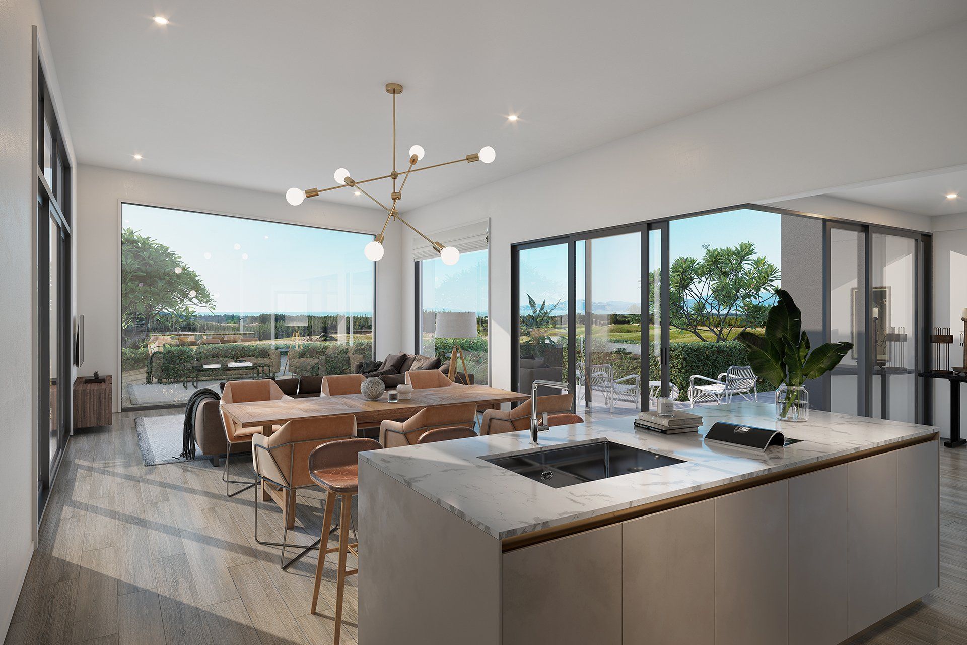 Lot 20 Mahana house design by Anderson Architecture