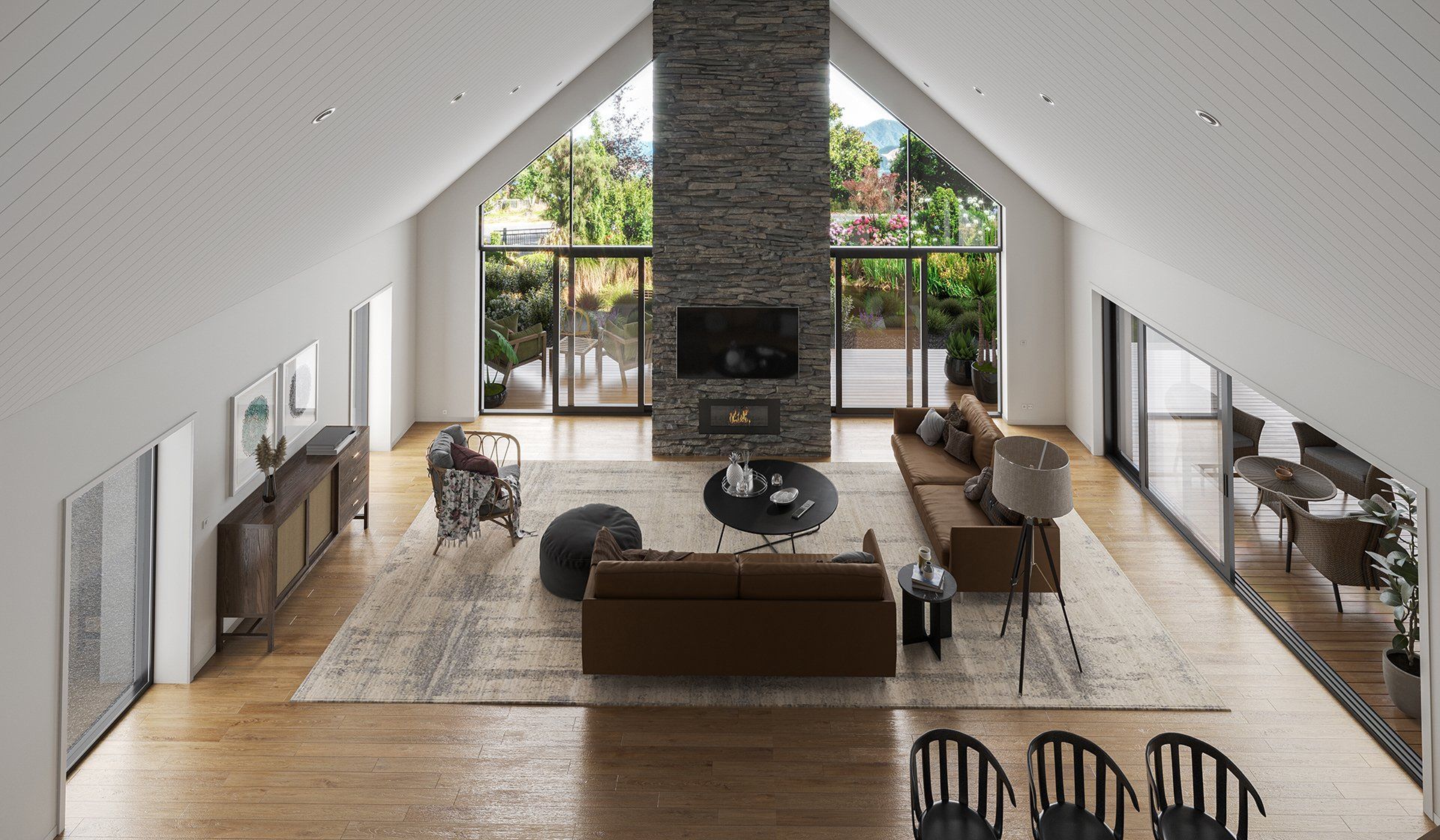 Stump Creek Road house design by Anderson Architecture