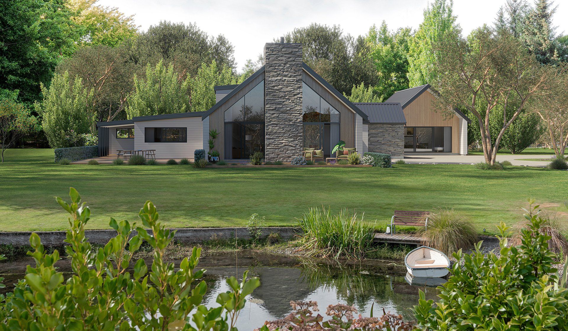 Stump Creek Road house design by Anderson Architecture