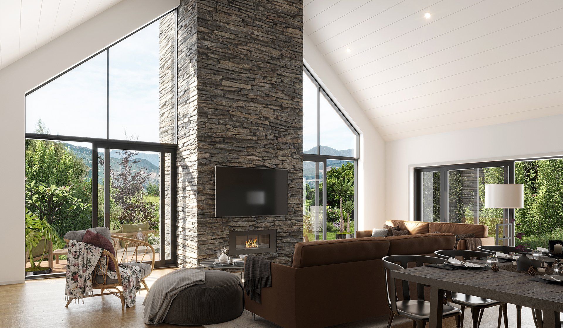 Stump Creek Road house design by Anderson Architecture