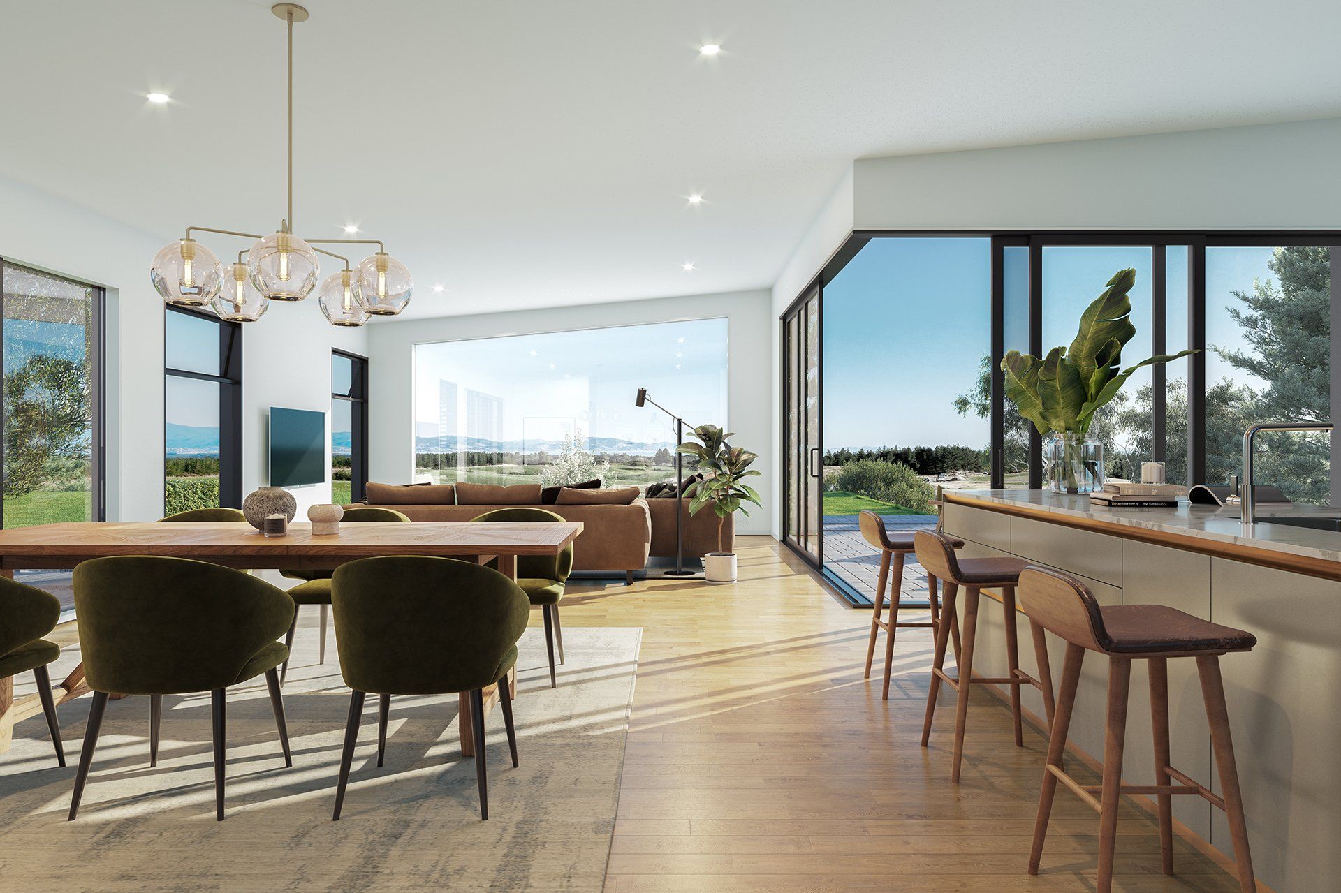 Lot 21 Mahana house design by Anderson Architecture