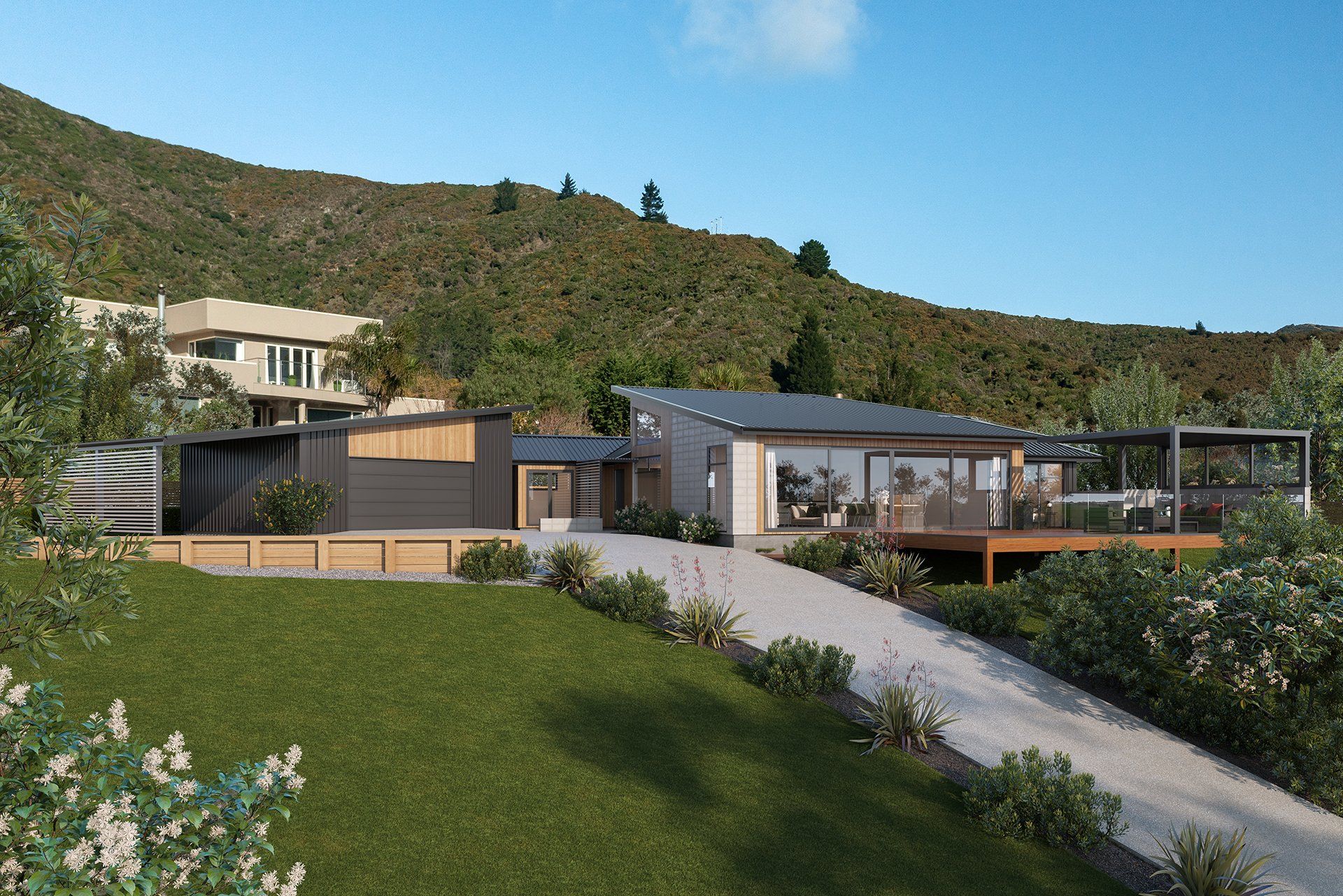 Waimarama Road renovation design by Anderson Architecture