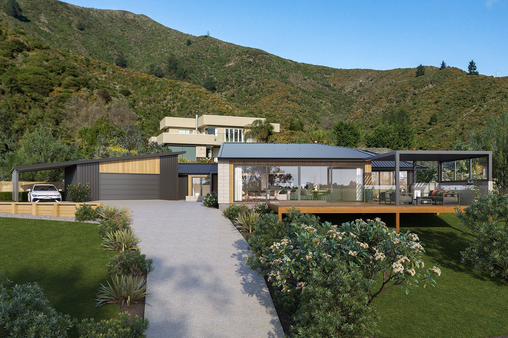 Waimarama Road renovation design by Anderson Architecture