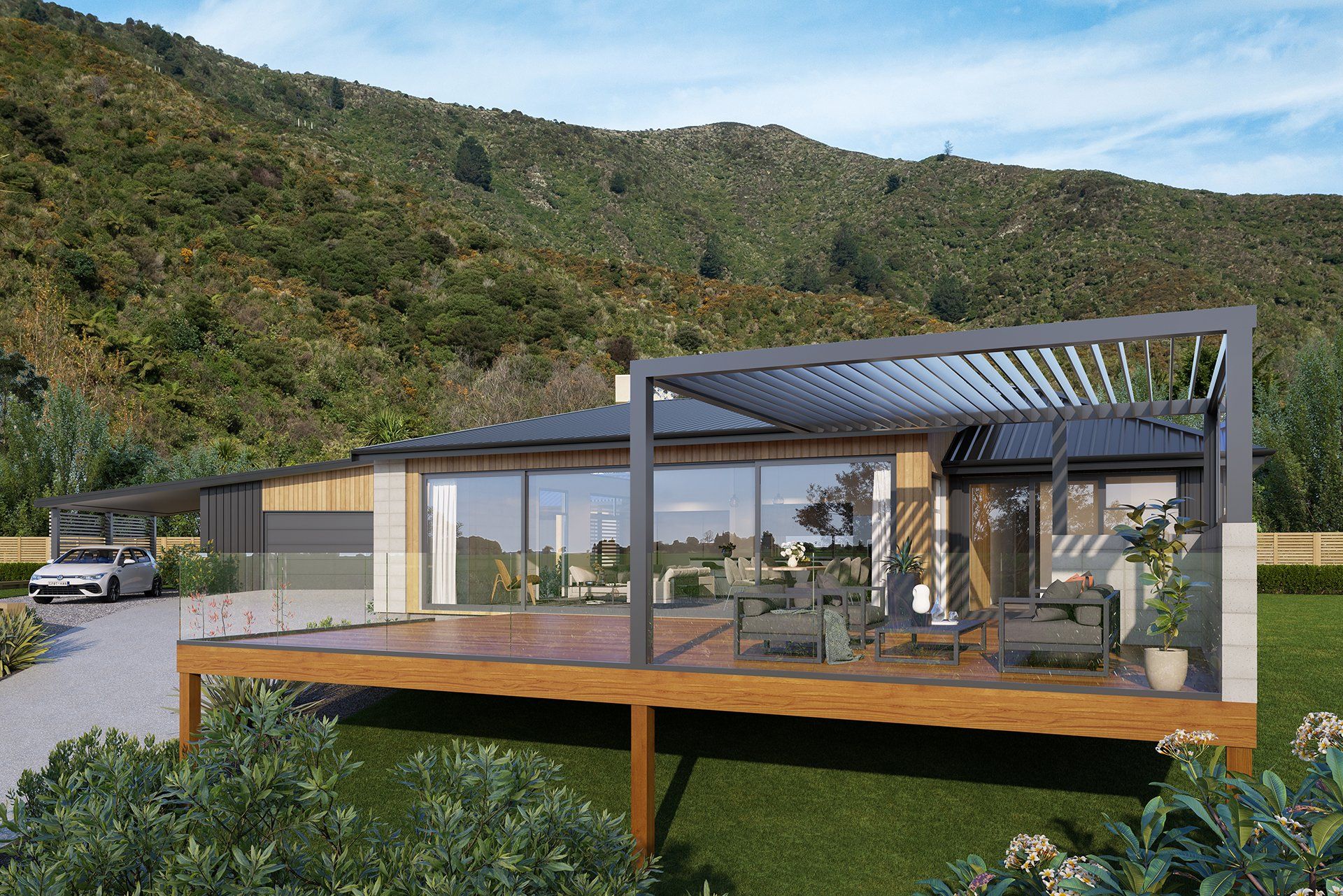 Waimarama Road renovation design by Anderson Architecture