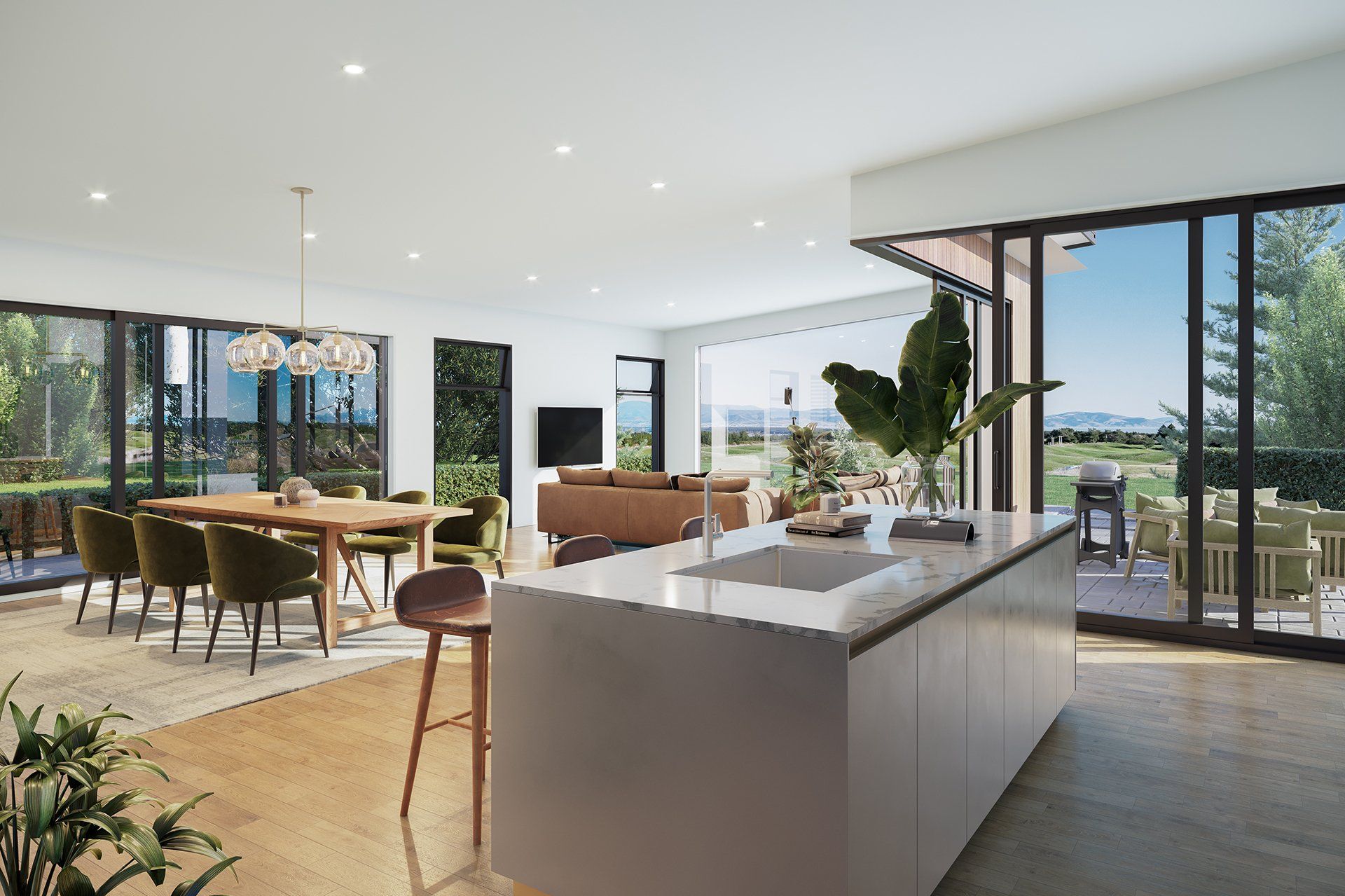 Lot 21 Mahana house design by Anderson Architecture