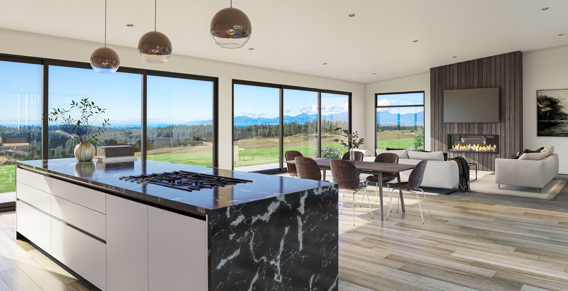 Mahana Ridge Lot 15 House Design by Anderson Architecture