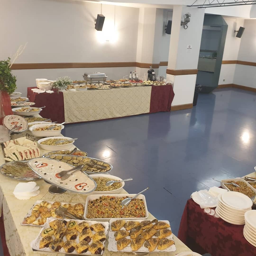 Preparazione buffet