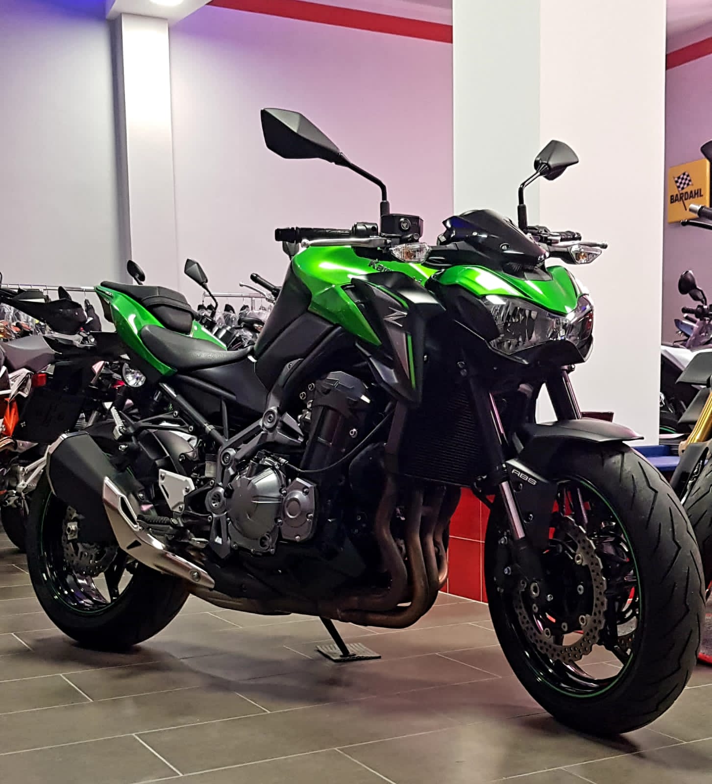 moto kawasaki sportiva usata