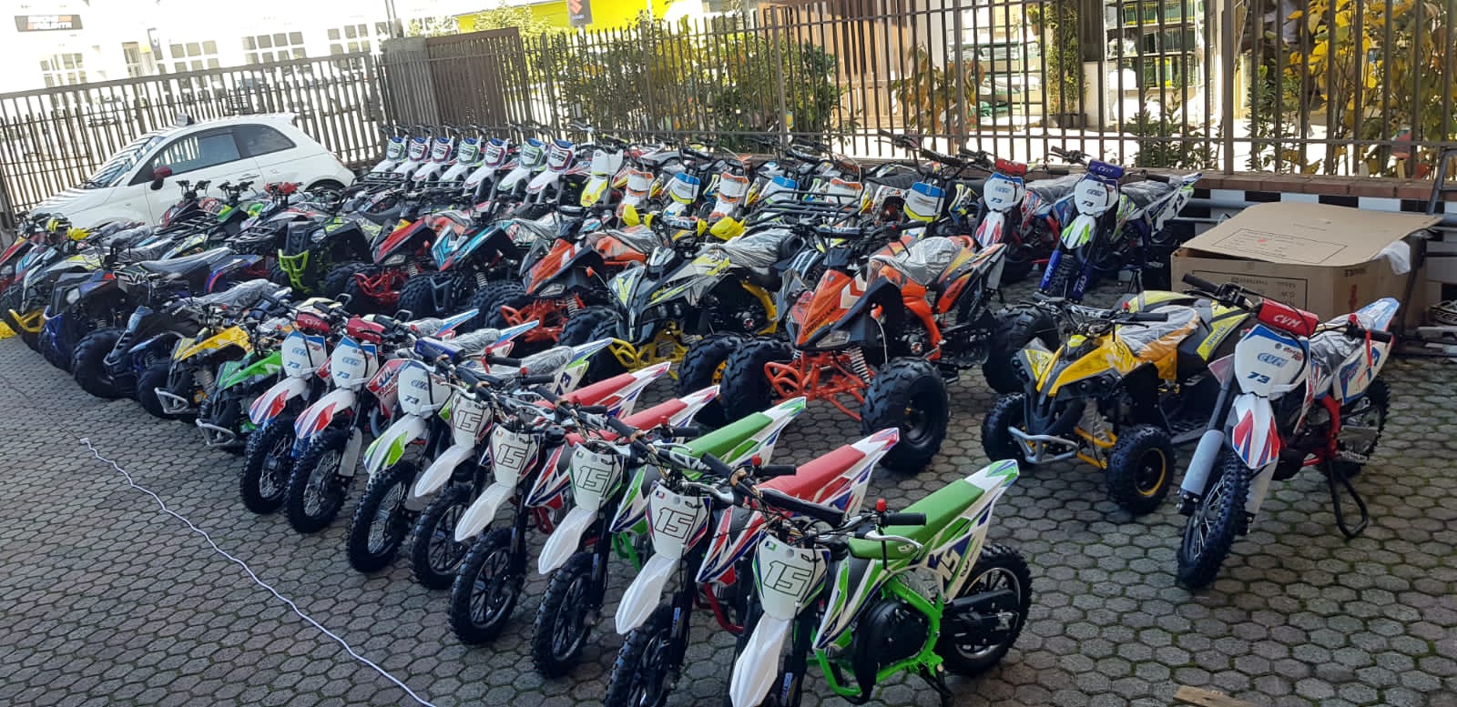 moto per bambini