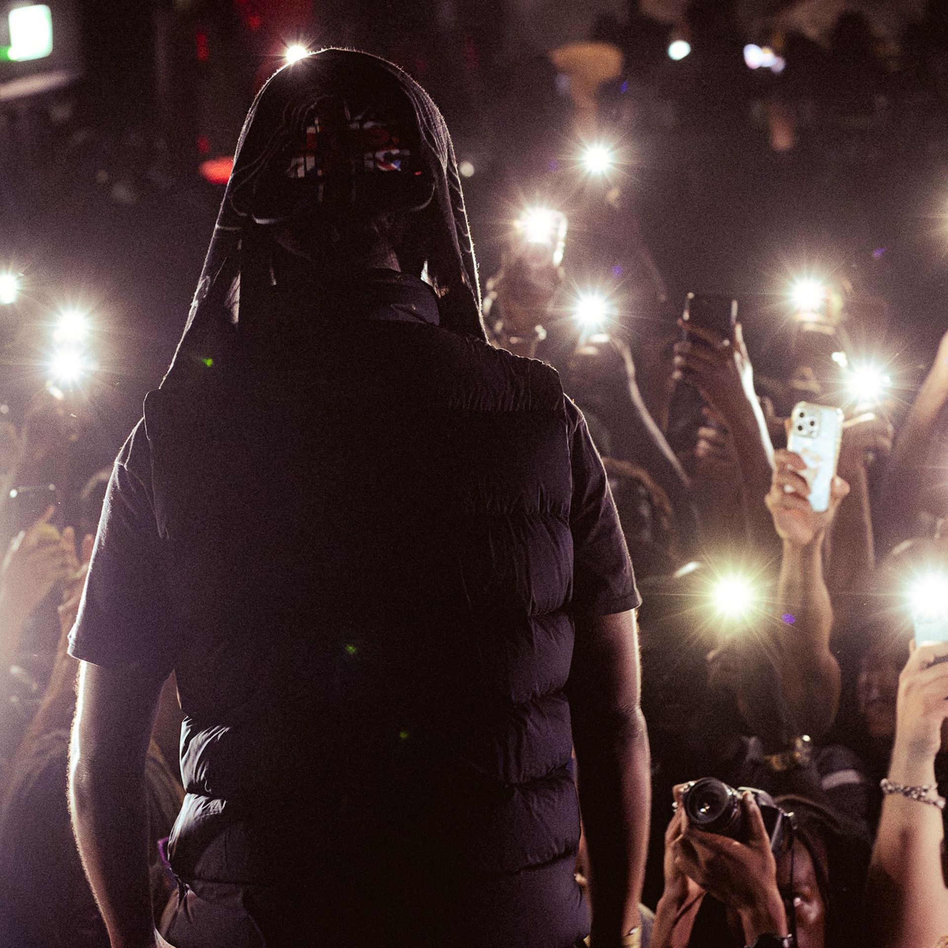 Jim Legxacy in a Black British Music hat by Peak Television at Twstdfest