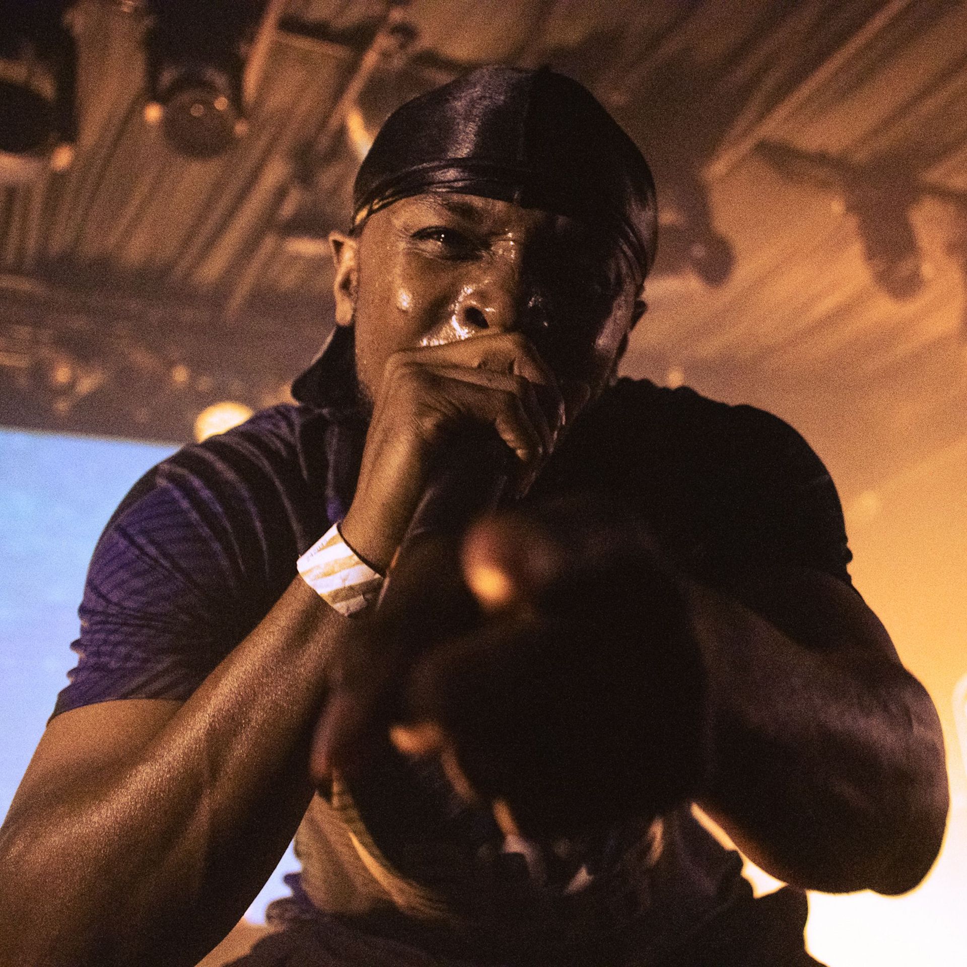 JME perforiming in Brightpn