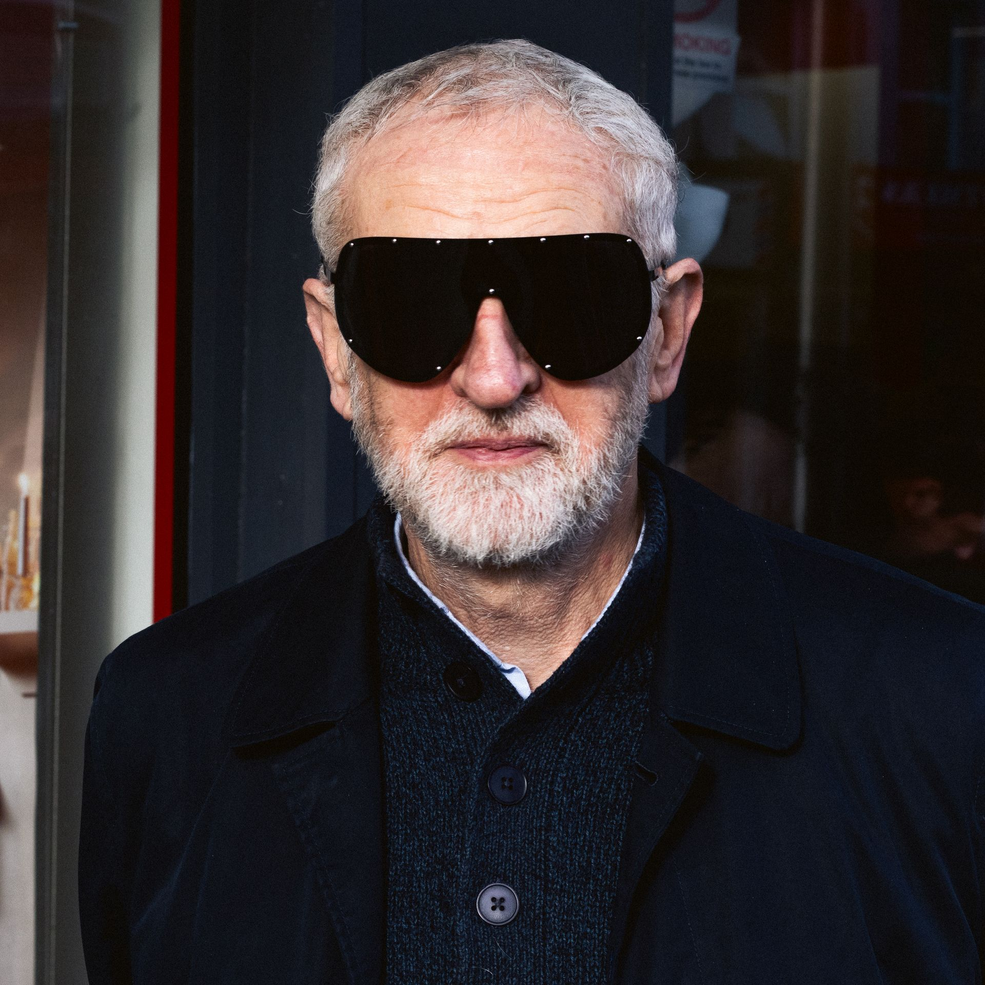 Jeremy Corbyn in Genesis Worn