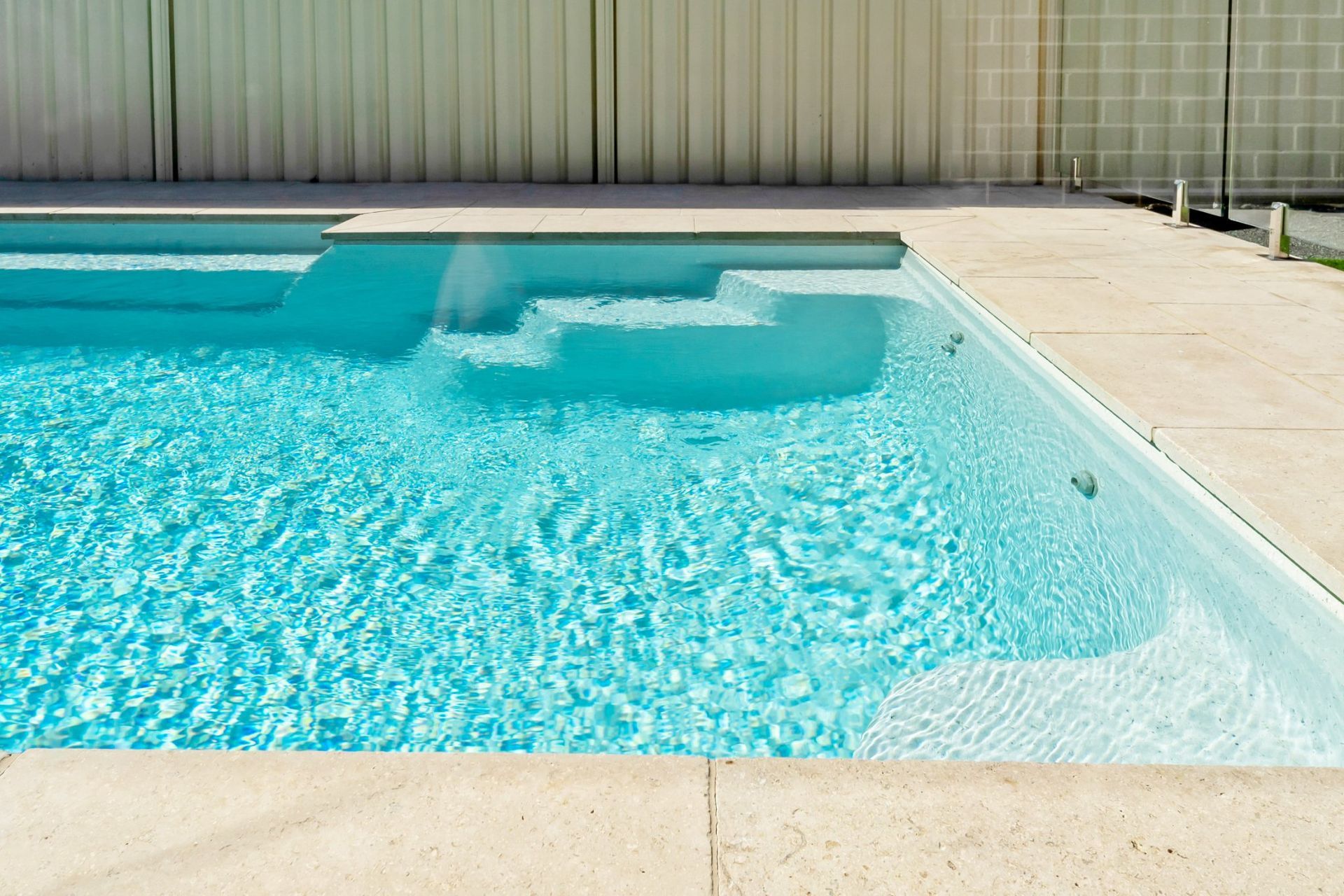 Close-up View of Swimming Pool with Elegant Edge — Swimming Pool in Cessnock, NSW
