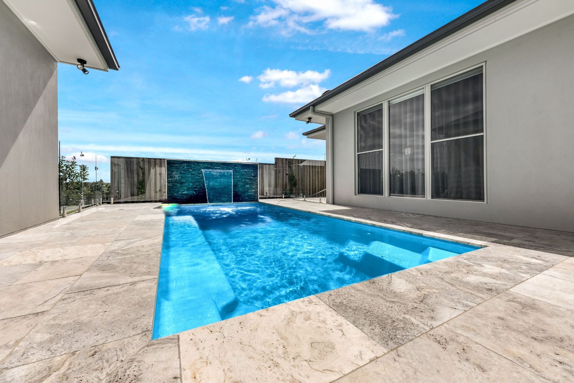 Swimming Pool On The Side of A House — Swimming Pool in Hunter Valley, NSW