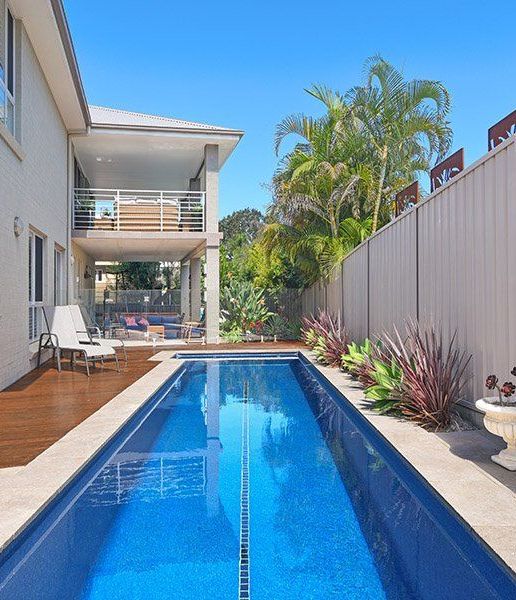 Inviting Swimming Pool Surrounded by Greenery — Swimming Pool in Maitland, NSW