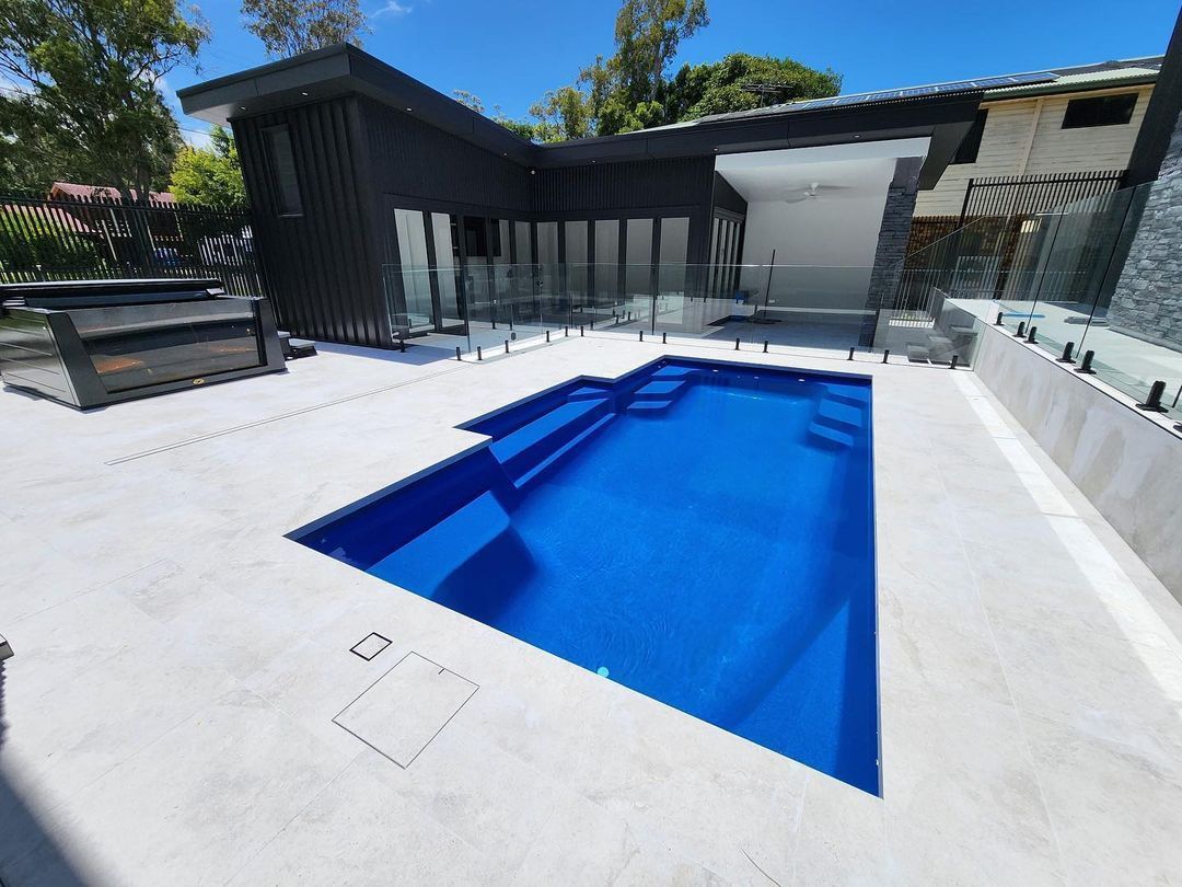 A Swimming Pool In Front Of The House — Swimming Pool in Hunter Valley, NSW