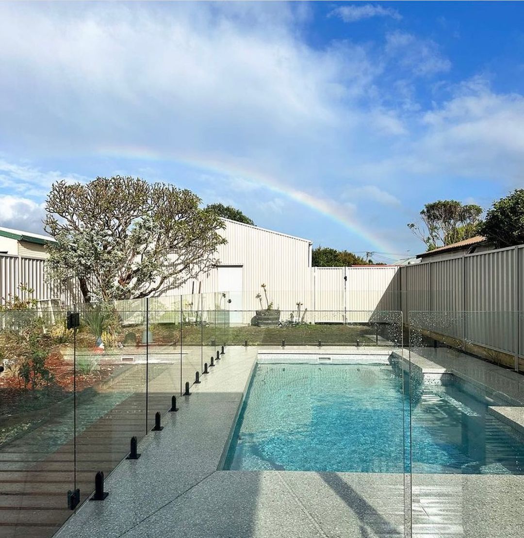 A Swimming Pool In The Backyard — Swimming Pool in Newcastle, NSW