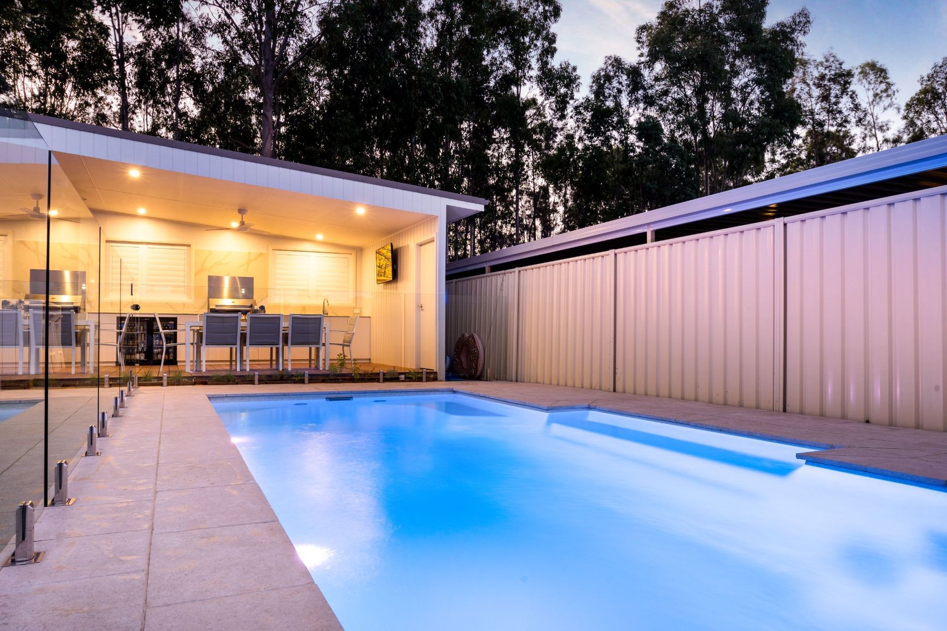 Close-Up View of a Spacious Swimming Pool — Swimming Pool in Cessnock, NSW