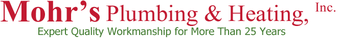 Mohr's  Plumbing & Heating Inc