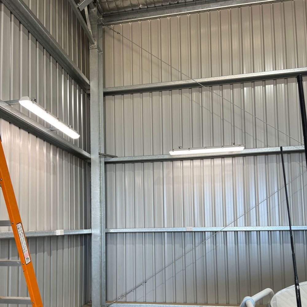 Two Lights Installed In Shed — Rohr Electrical In Dubbo NSW