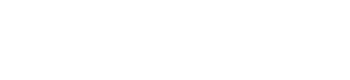 Lansar logo, white