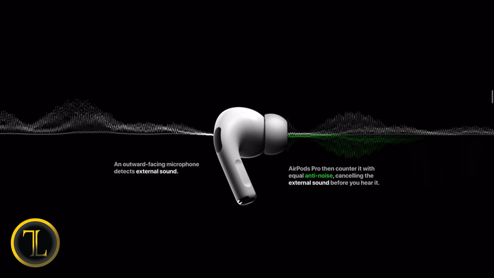 Apple Airpods Noise Cancellation, Courtesy of Apple.com