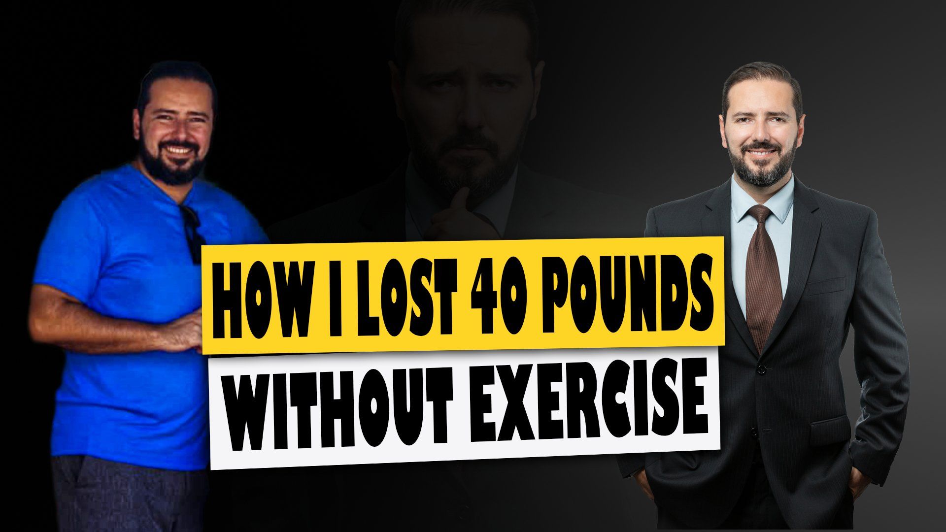 How I lost 40 pounds without exercise