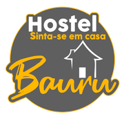 A logo for hostel sinta-se em casa