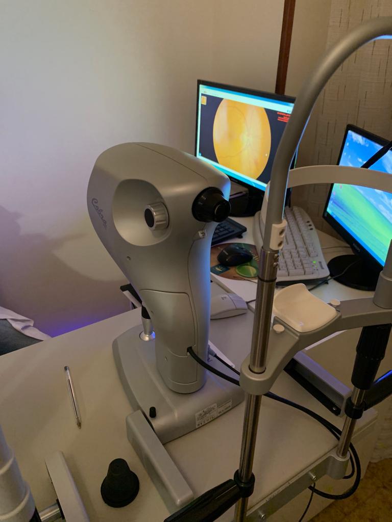 strumento per retinografia