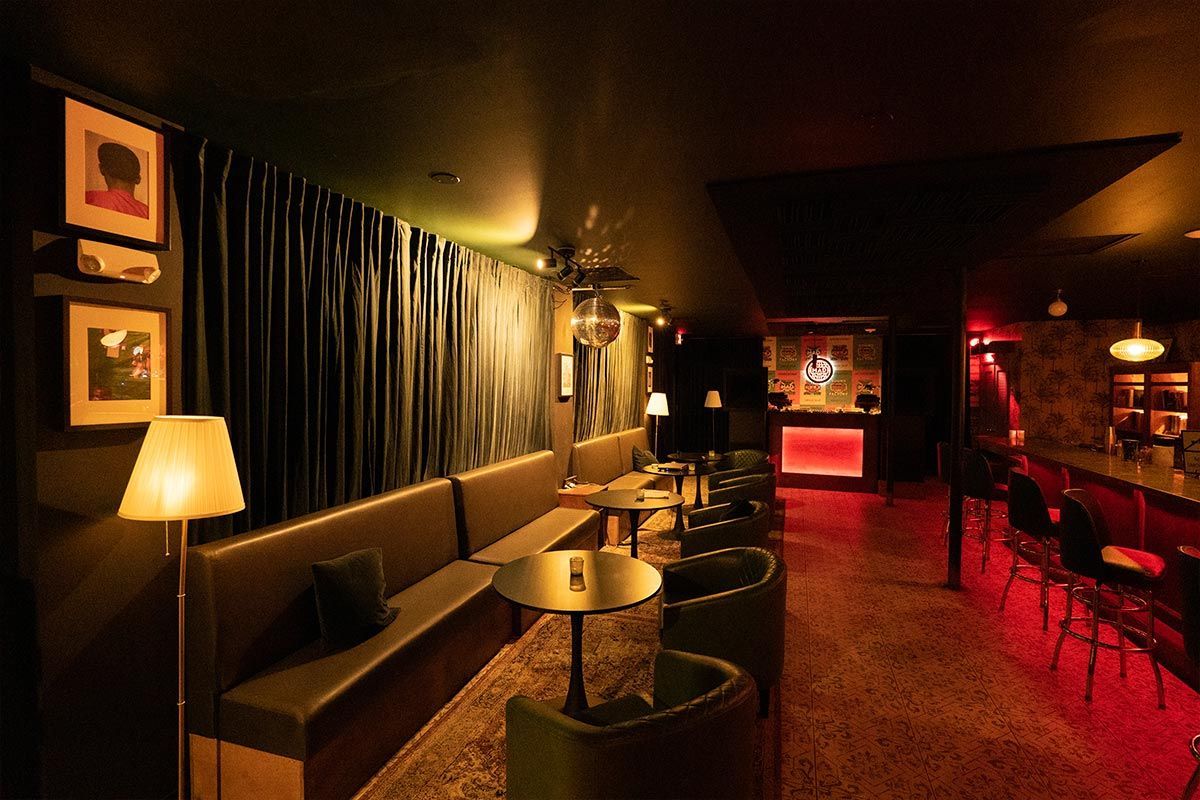 Mad Radio Miami with dim lighting and ambiance