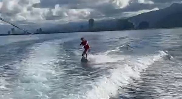 突破自我結界的拖曳衝浪