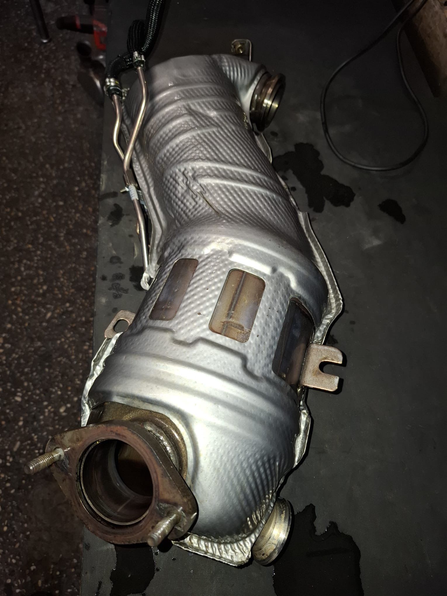 Convertitore catalitico metallic