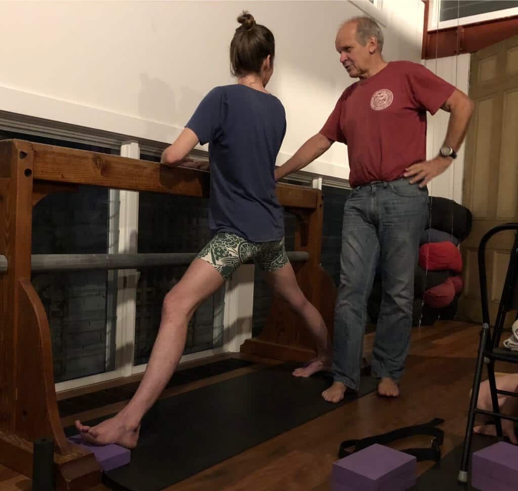 Yoga Student Trying To Split — Marrickville, Sydney — Black Lotus Yoga