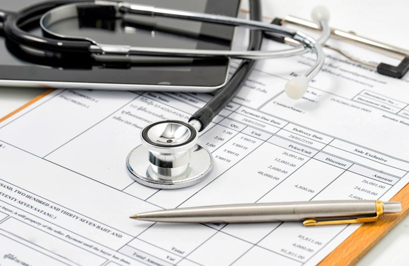 Medical Form And A Stethoscope - Lancaster, SC - Alpine Advantage Health Insurance