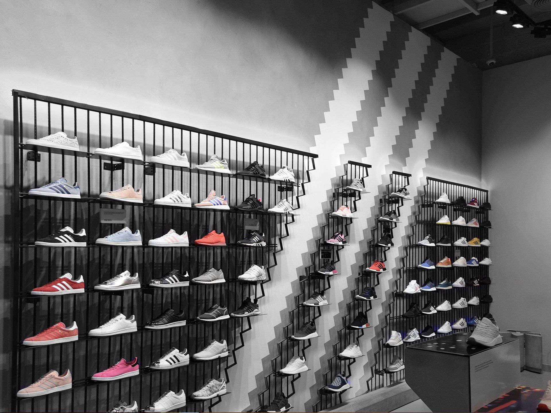 Adidas Retail Store Neocement Finish