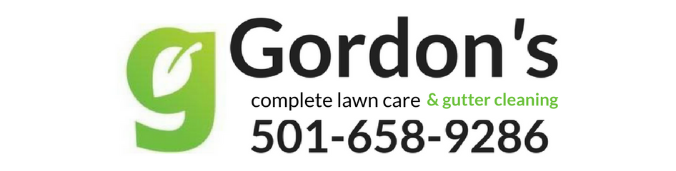 Logo for Gordon's Lawn Care with a green 