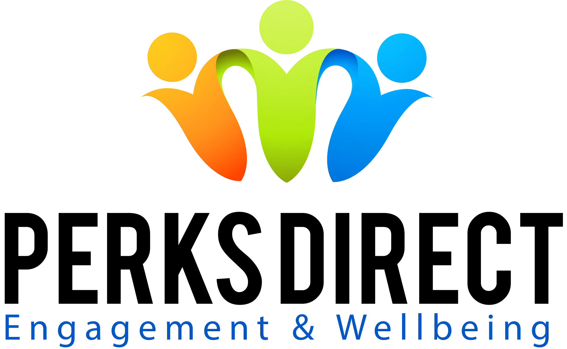 A logo for perks direct engagement and wellbeing