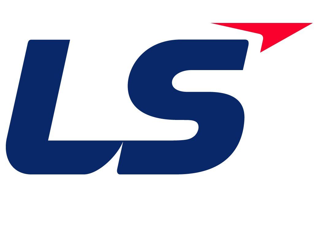 The ls logo is blue and red with a red arrow.