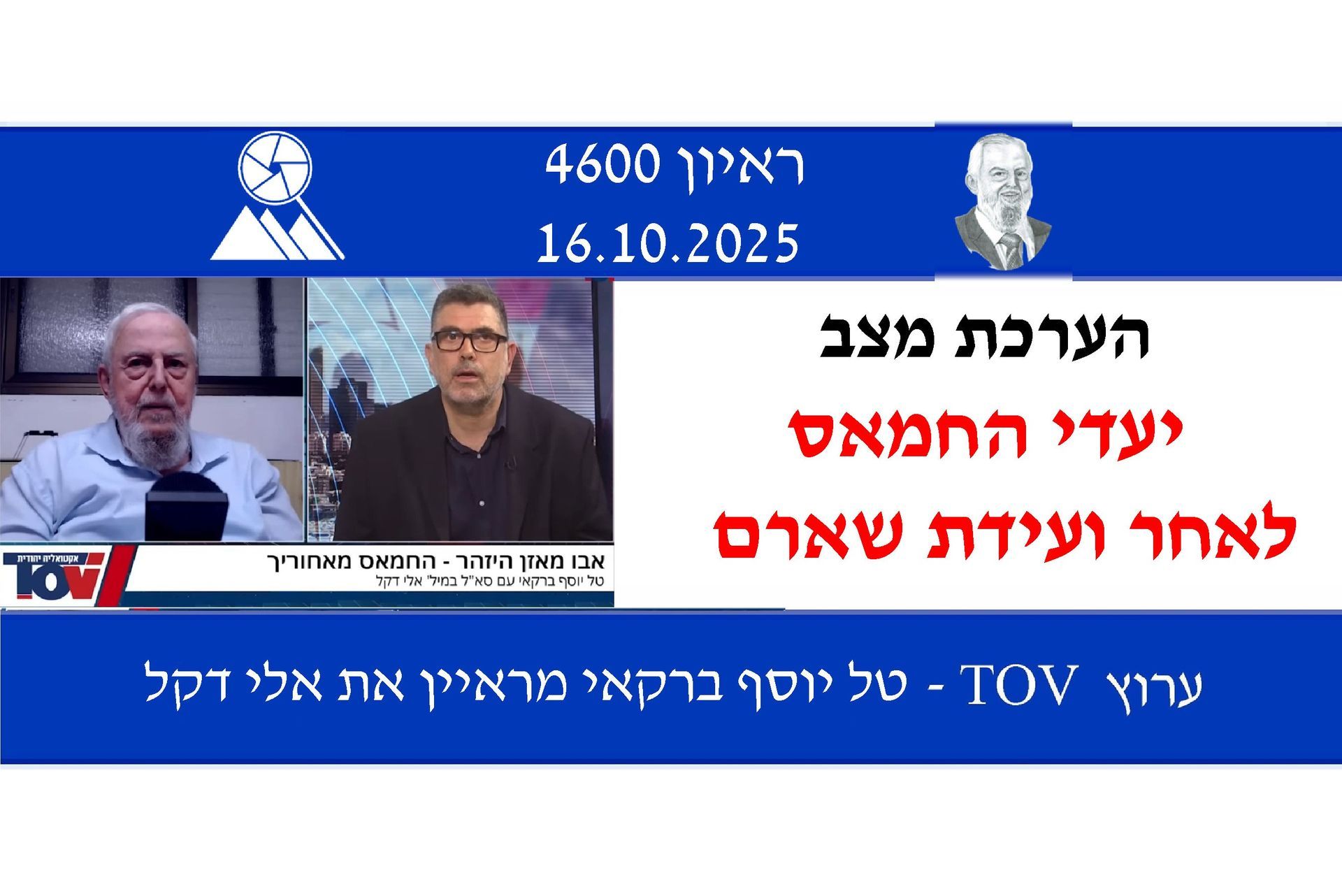 ועידת שארם,אלי דקל,על יוסף ברקאי,החמאס,כיתות הכוננות,הגנה מרחבית,