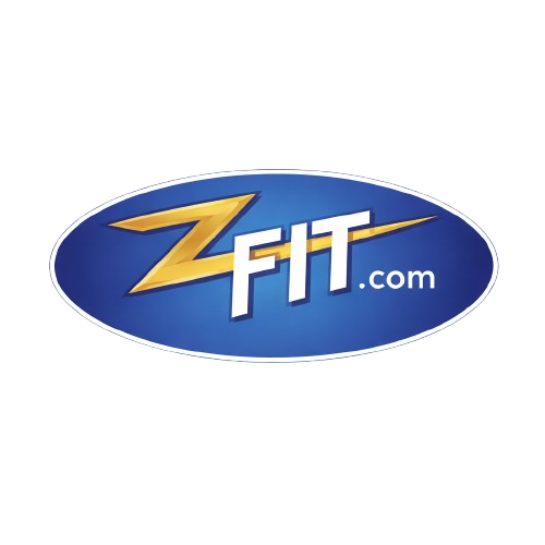 A blue oval logo featuring the gold stylized letter 