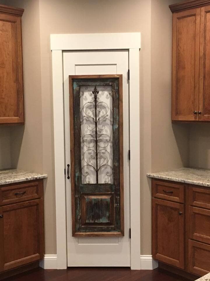 Customize wood door — Construction Company in Bloomington, IN