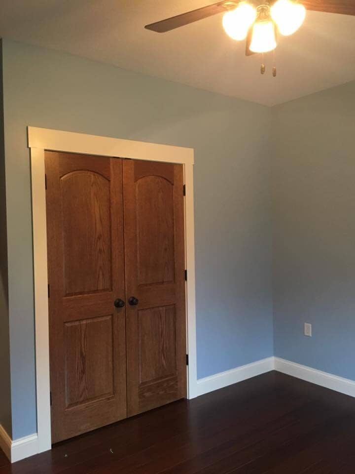 Wood door — Construction Company in Bloomington, IN