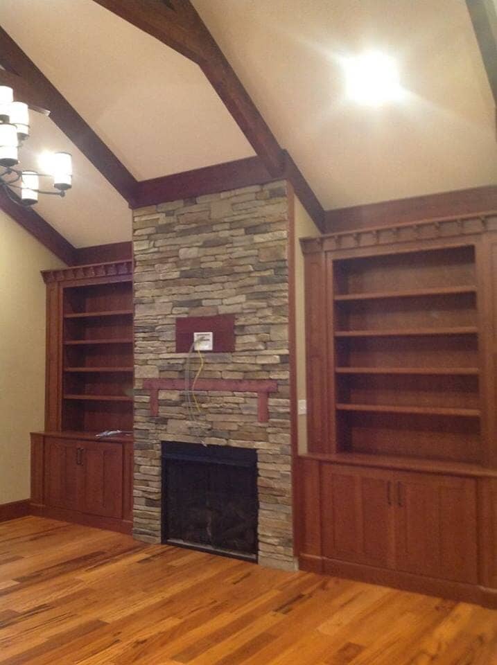 Wood Cabinets — Construction Company in Bloomington, IN